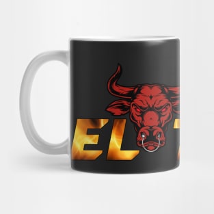 El Toro Bull Six Flags Great Adventure Mug